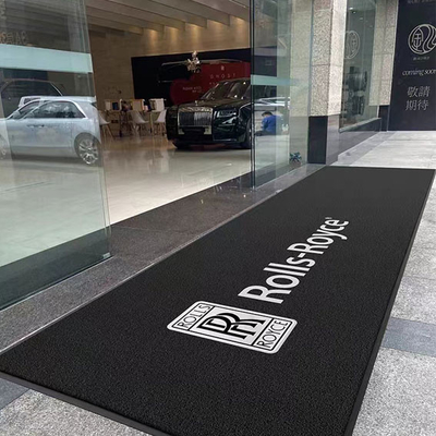 Niet-slip Custom Made Welcome Entrance Mat tapijt met afgedrukt logo