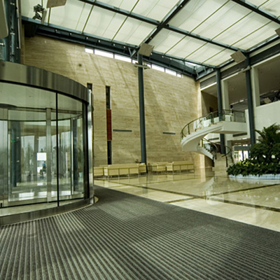 Van de het Aluminiumingang van ALU2035 20MM het Afvoerkanaalgaten van Mats Hotel Lobby Carpet With