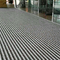 Aanpasbare 10 mm aluminium ingang mat tapijten met nylon borstel invoegmateriaal